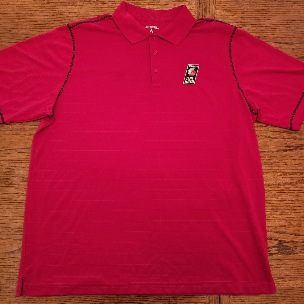 ANTIGUA PORTLAND TRAILBLAZERS GOLF POLO, XL